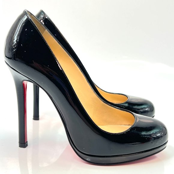 🌷❤️‍🔥FINAL SALE 🔥 NO OFFERS🌷💥Christian Louboutin Neofilo 120 Pumps 34.5 - Picture 1 of 8